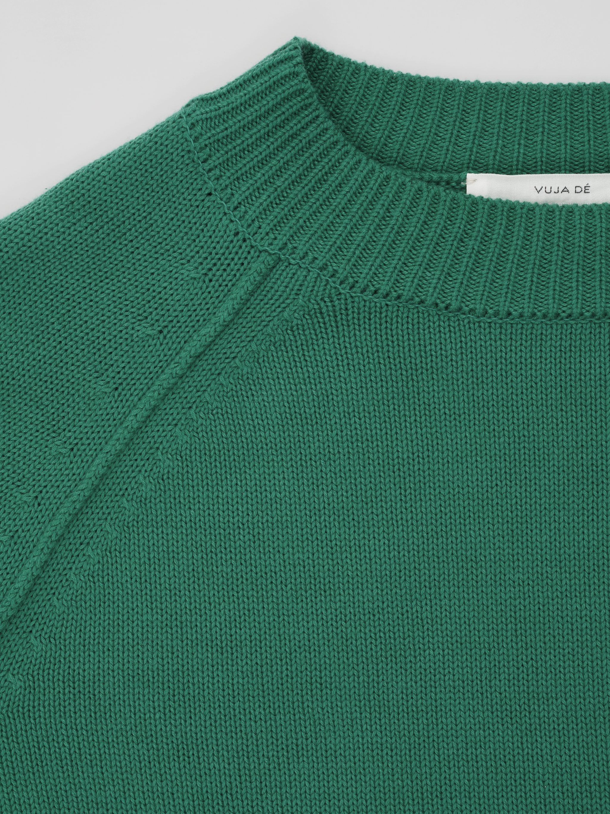 The “Piege” Cashmere Blend Sweater in Napier green – VUJA DÉ